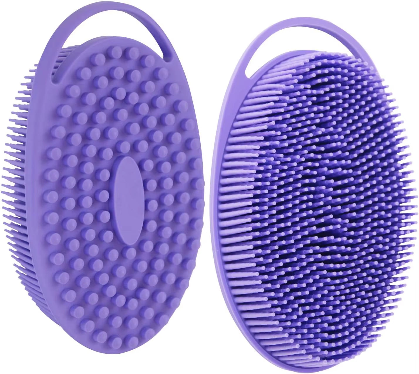 Silicone Body Scrubber and Loofah for Shower Use - Body Wash Scrub Brush