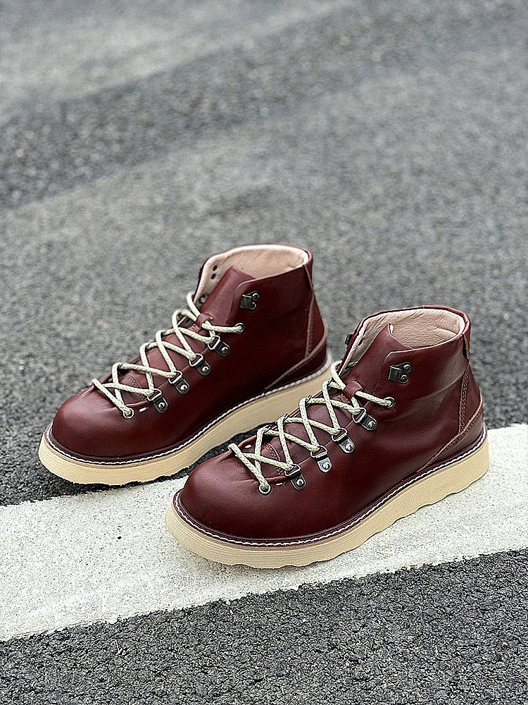 Men's Mid- To High-Top Genuine Leather Dr Martens Boots