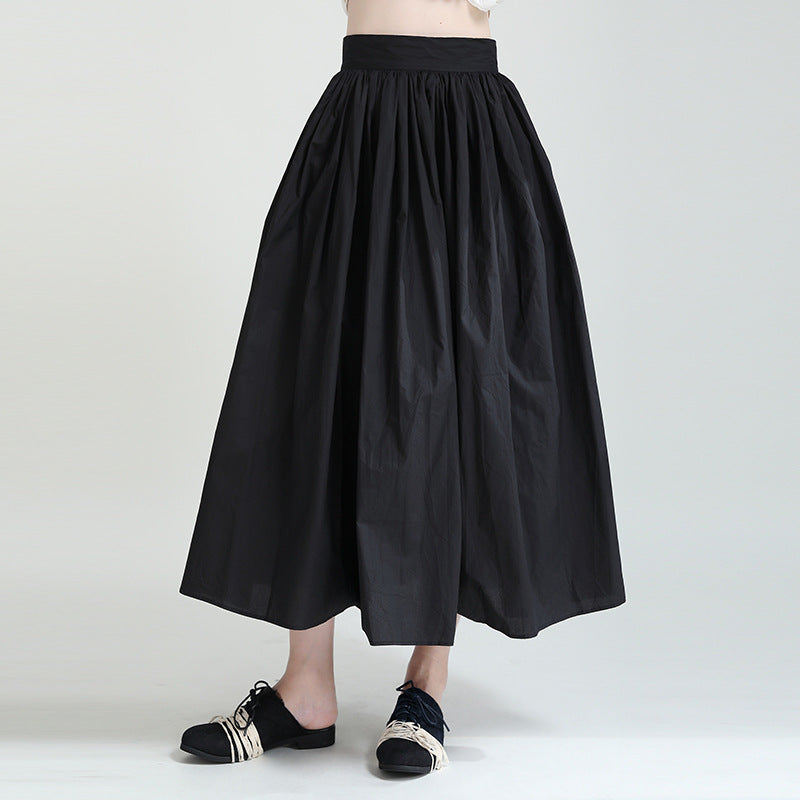 Inner Lining Spun Yarn Puffy Multi-layer Big Hem Skirt