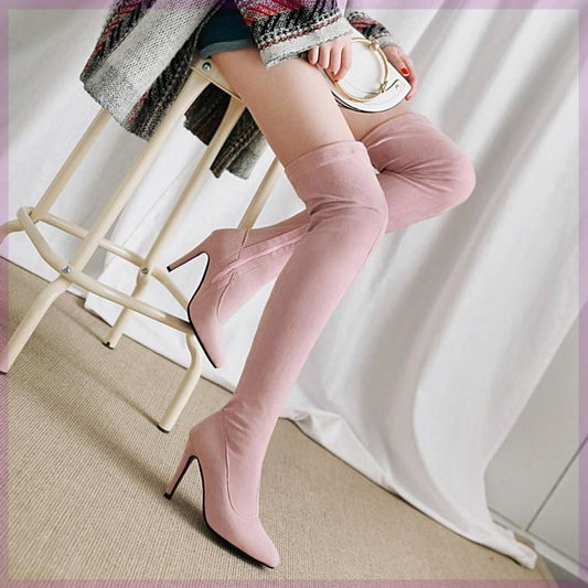 New Sexy Slim Super Long Boots