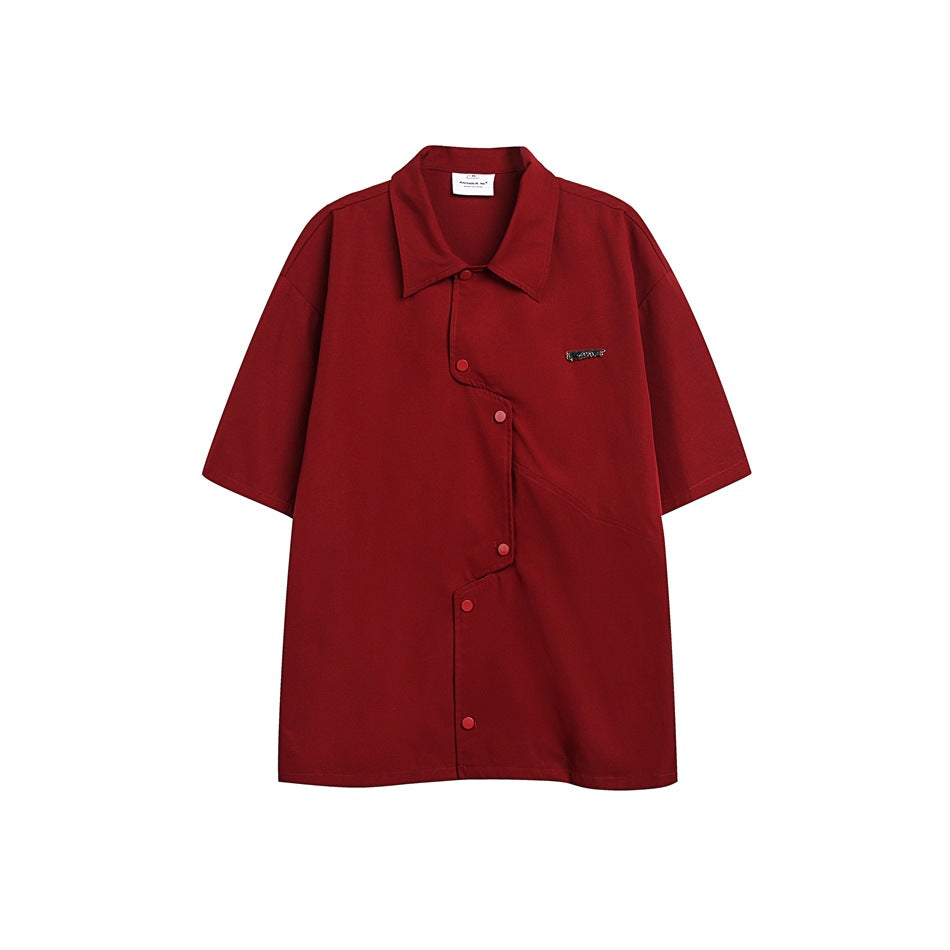 Loose Casual Short Sleeve Men And Women