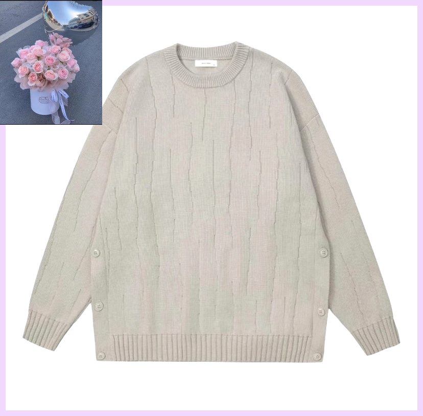 Autumn Classic Breasted Sweater Loose Casual