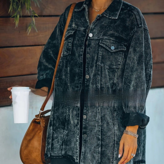 Washed Corduroy Cotton Vintage Jacket