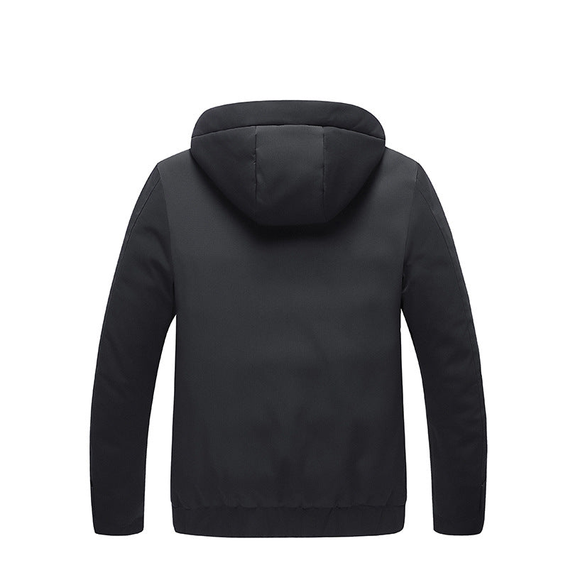 Cotton Clothing Men's Warm Padded Jacket Teenagers
