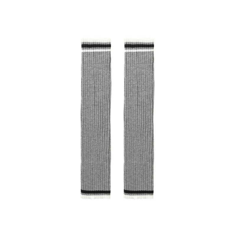 Gray Women's Spring And Autumn Bunching Socks Hot Girl Autumn And Winter