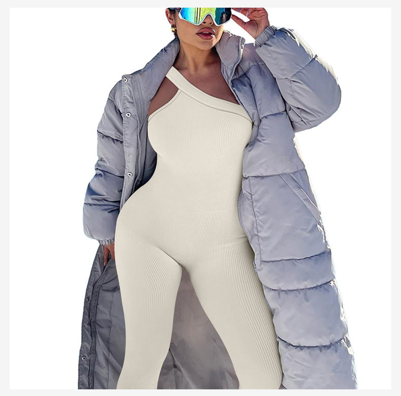 Dame Jumpsuit med høj elasticitet i europæisk og amerikansk stil