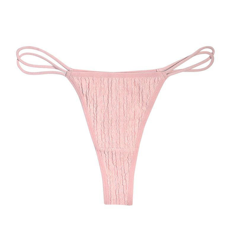 Women's Spaghetti Strap Alphabet Thong