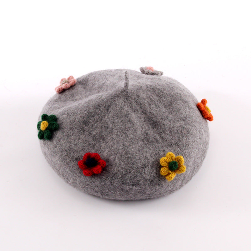 Warm Beret British Fashion Painter Hat