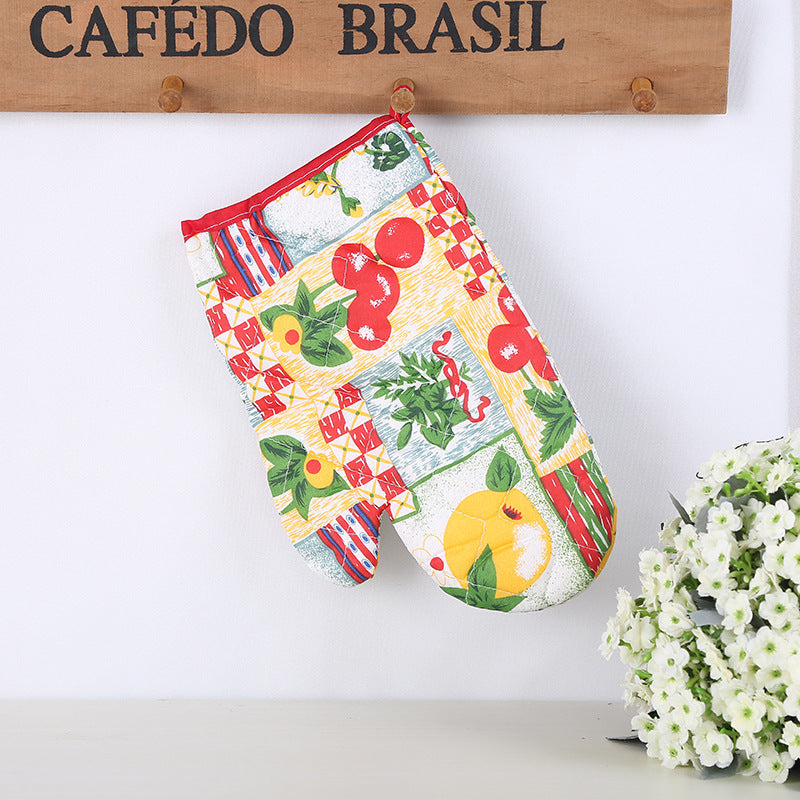New Baking High Temperature Microwave Oven Thickened Gloves