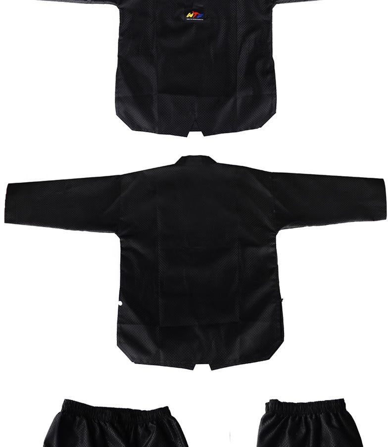 Black TKD Uniform Fitness Wear