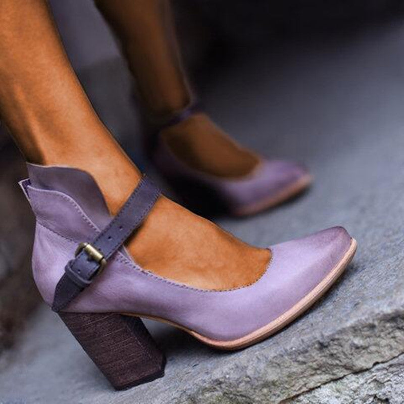 Chunky Heel High Heel Women's Sandals
