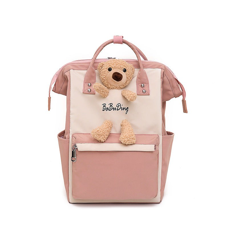 Fashion Cartoons On Both Shoulders Bear Doll Casual Bag
