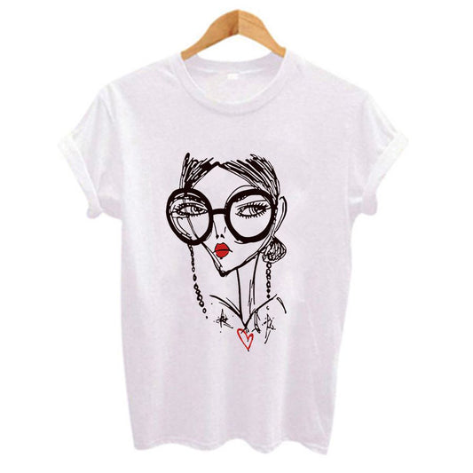Women's Spring Summer Student Casual Plus Size Top