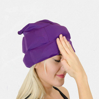 Multifunctional Cold And Hot PVC Ice Hat