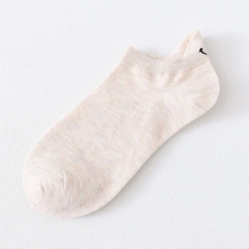 Socks Personalized Heel Embroidered Face