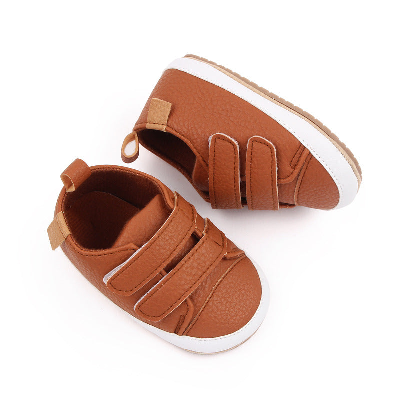 Baby Pairs Of Velcro Walking Shoes