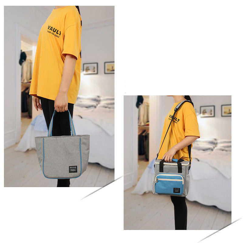 Fashion Cold Insulation Thermal Thickened Lunch Bag