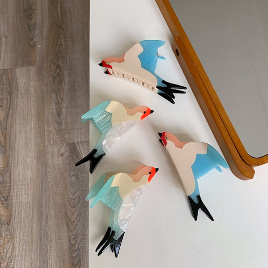 Acid  Special-interest Design Blue Swallows Grip