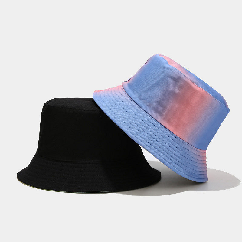 Women's Trend Of New Tie-dyed Contrast Shade Hat