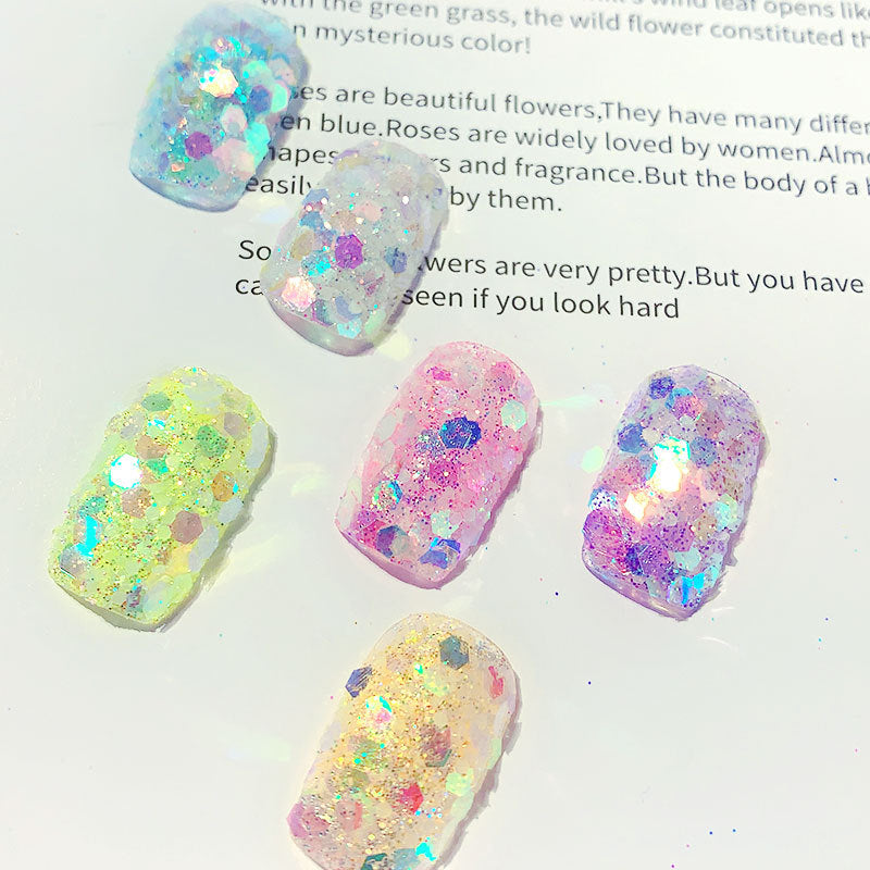 Neglekunst Lysende Symfoni Glitter Pailletsæt