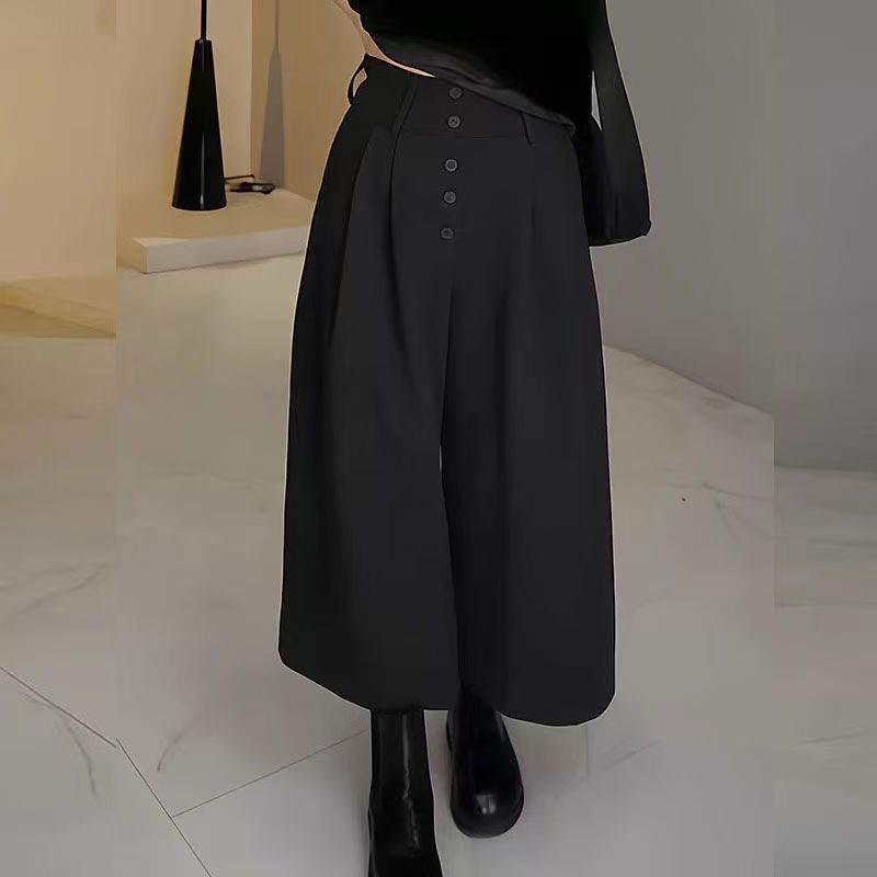 Women's Casual Loose-fit Straight-leg Pants