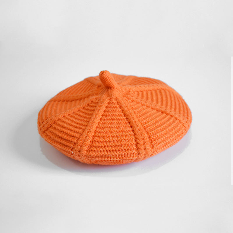 Beret Cross Border Woolen Hat Korean Style