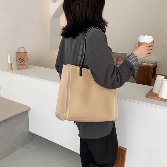 Simple Large-capacity Single Shoulder Bag Female