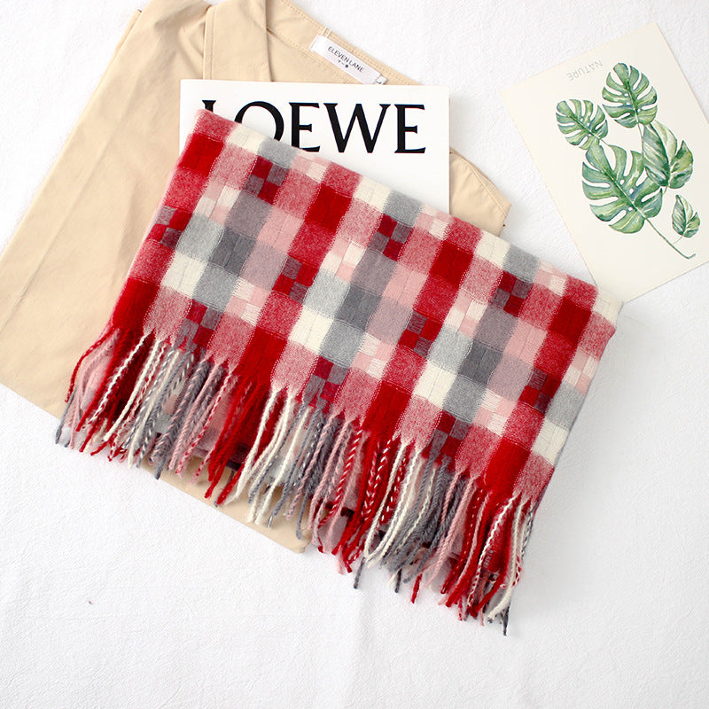 Fashion Imitation Cashmere Warm And Sunscreen Scarf