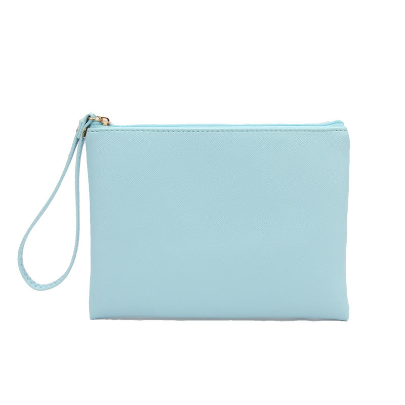 Girls Fashion Cosmetic Portable Hand Leather Buggy Bag