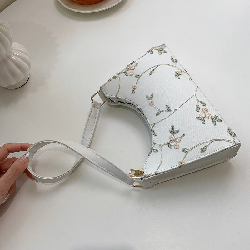 Transparent All-match Niche Lace Underarm Bag