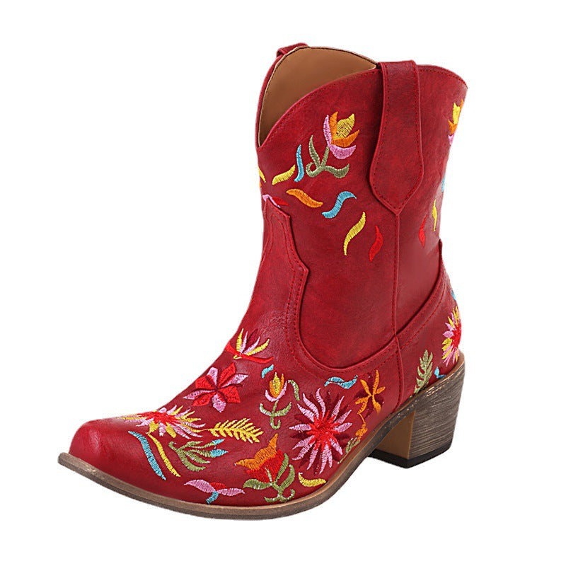 Large Size Boots European And American Foreign Trade Women's Shoes