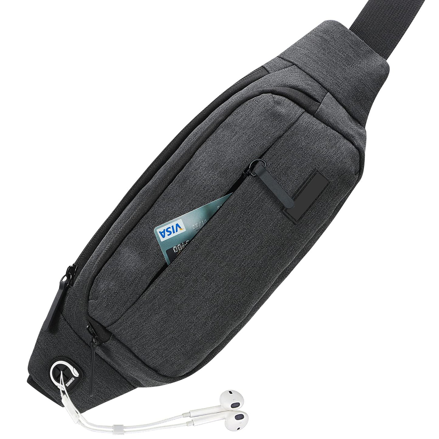 Fashion Casual Multi-functional Mobile Phone Waist Bag