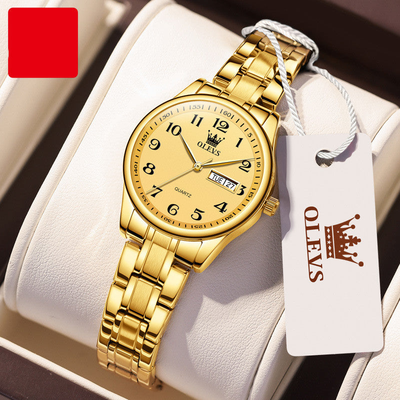 Waterproof Steel Band Calendar Trend Men's Watch Men