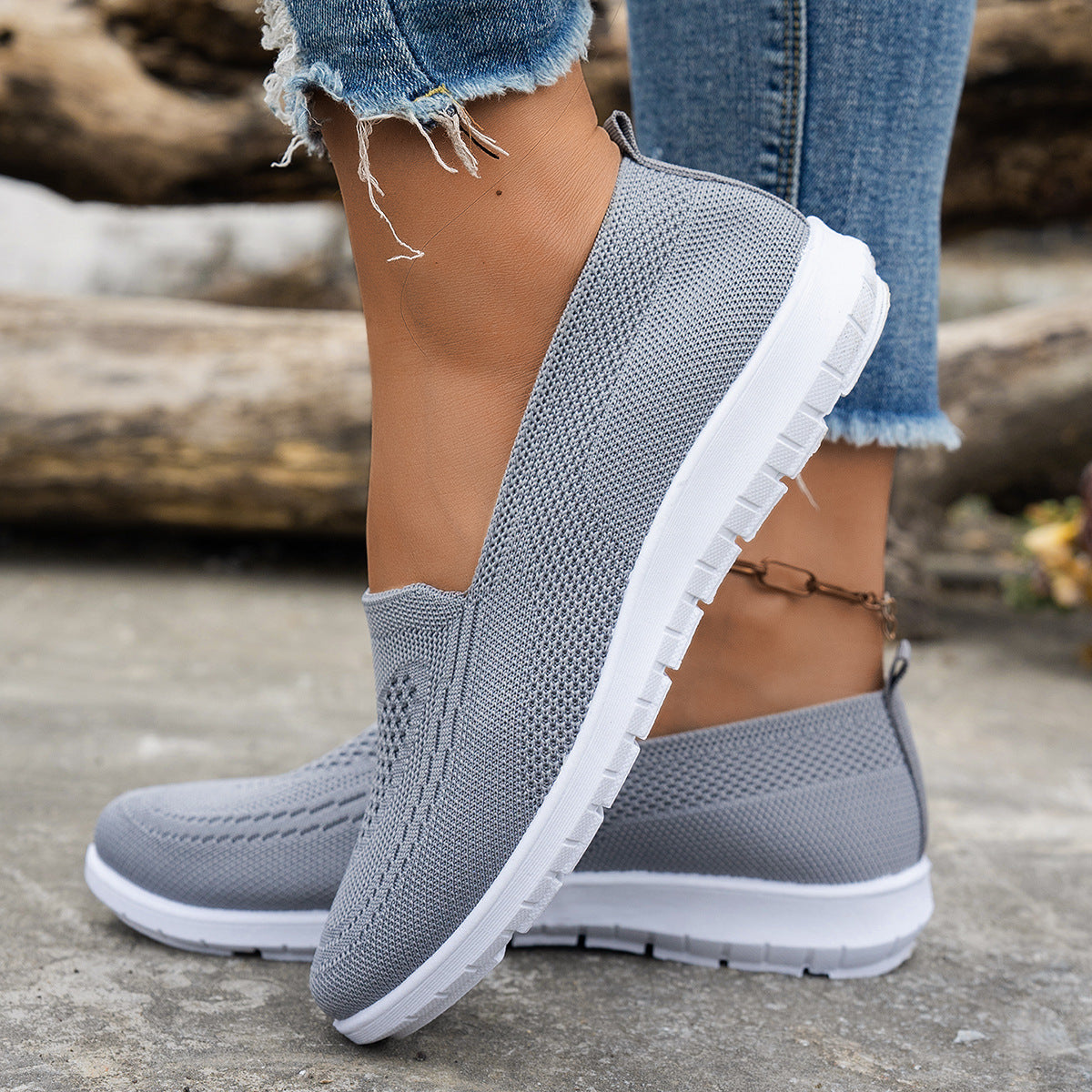 Women's Shoes Summer New Women's Mesh Surface Shoes Casual Fashion