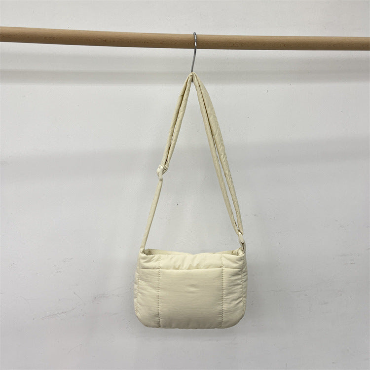 Lightweight Minority Simple Casual Nylon Cloth Small Cute One-shoulder Crossbody Small Square Bag