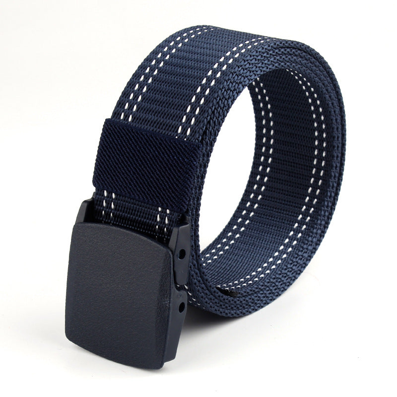 Metal-free Hypoallergenic Belt Nylon Canvas
