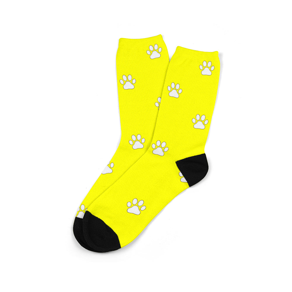 Personalized Photo Fun Male And Female Middle Tube Socks To Make Pictures