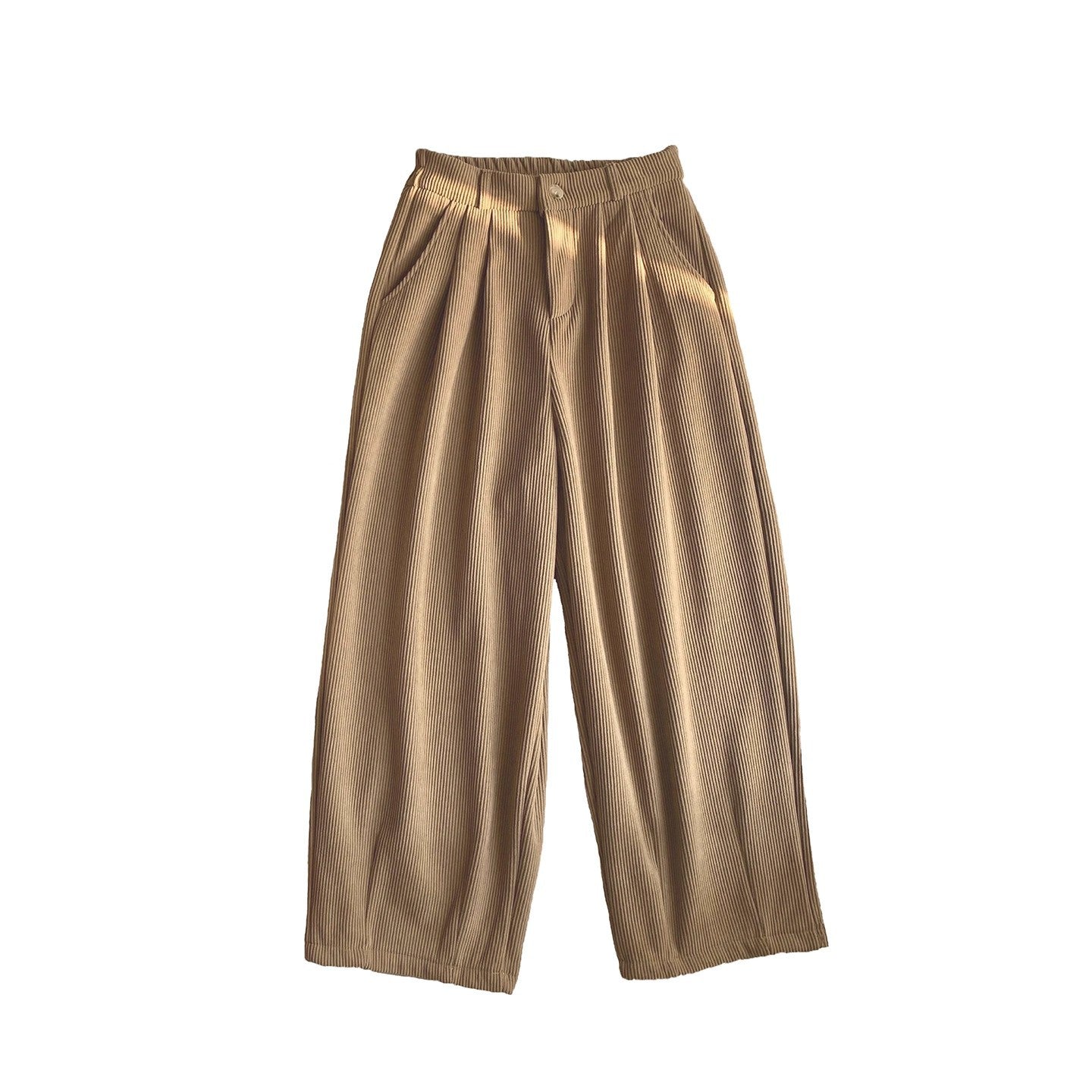 Plus-size Grandma Pants For Fallwinter Wide-leg Balloon Style