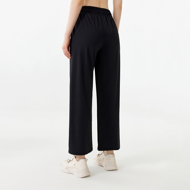 Slim Fit Breathable High Waist Workout Trousers