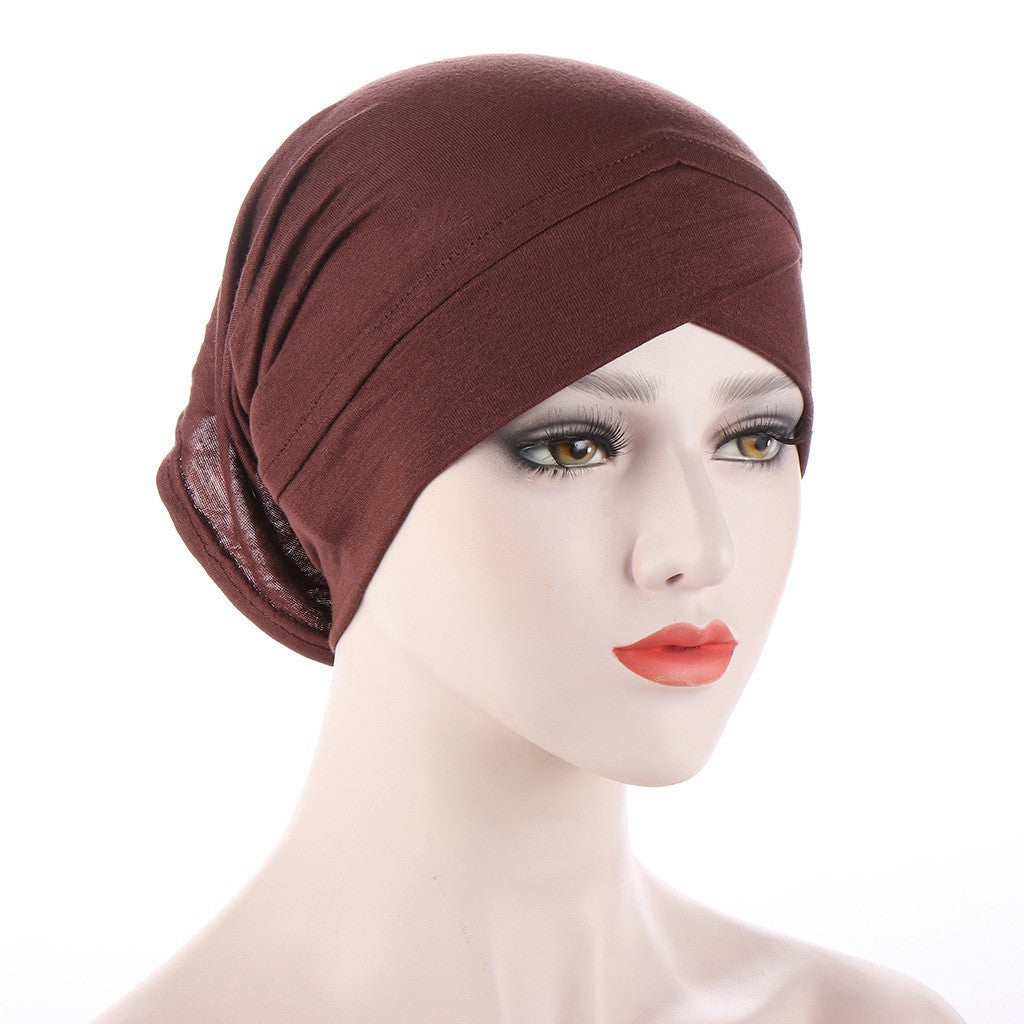 Multicolor Forehead Cross Smoke Pipe Cap