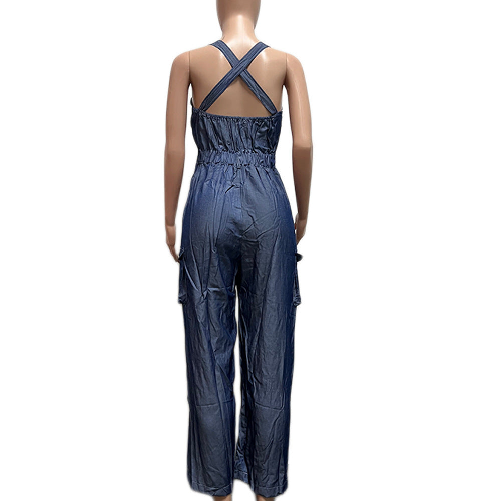 Denim Jumpsuit til kvinder med personlighed
