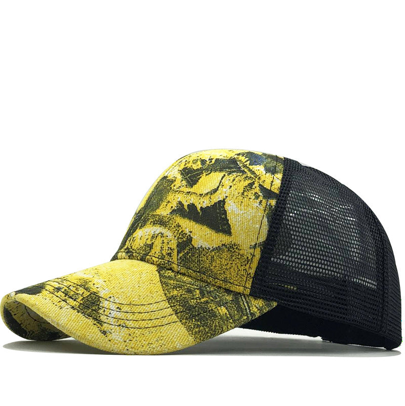 Sunscreen Camouflage Baseball Hat Fishing Duck Tongue