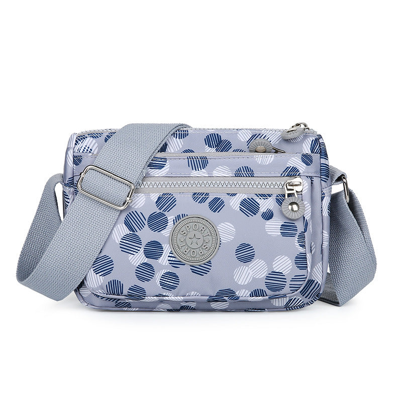 Multi-layer Casual Fashion Messenger Bag Trendy Mobile Phone Change Packet