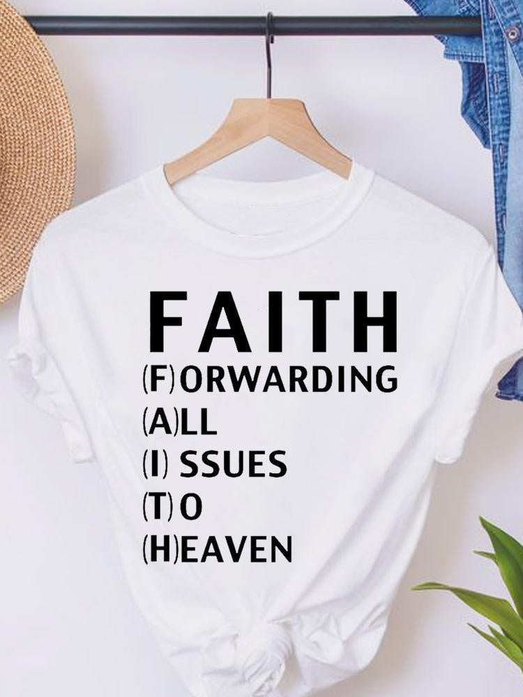 Sunflower Pattern Printed Holiday T-shirt