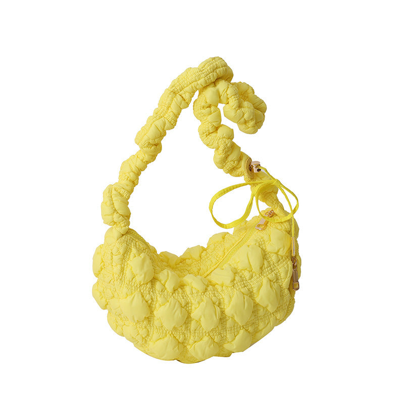 Cloud Bag Bubble Pleated Down Lightweight
