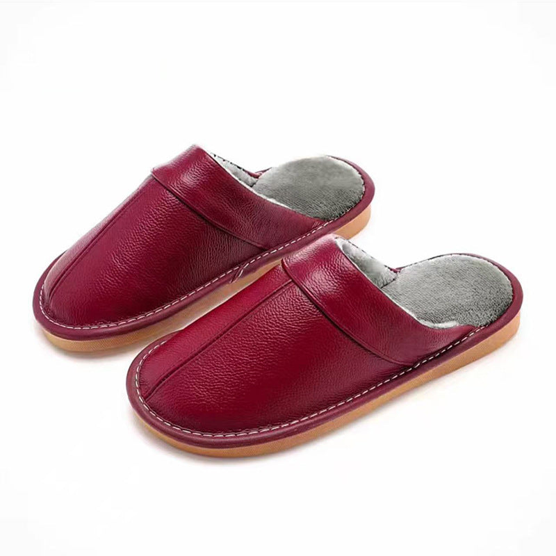 Men's Non-Slip Soft-Soled Cotton Slippers For Home
