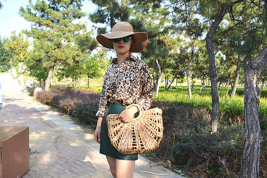 Women's New Gourd Grass Woven Bag