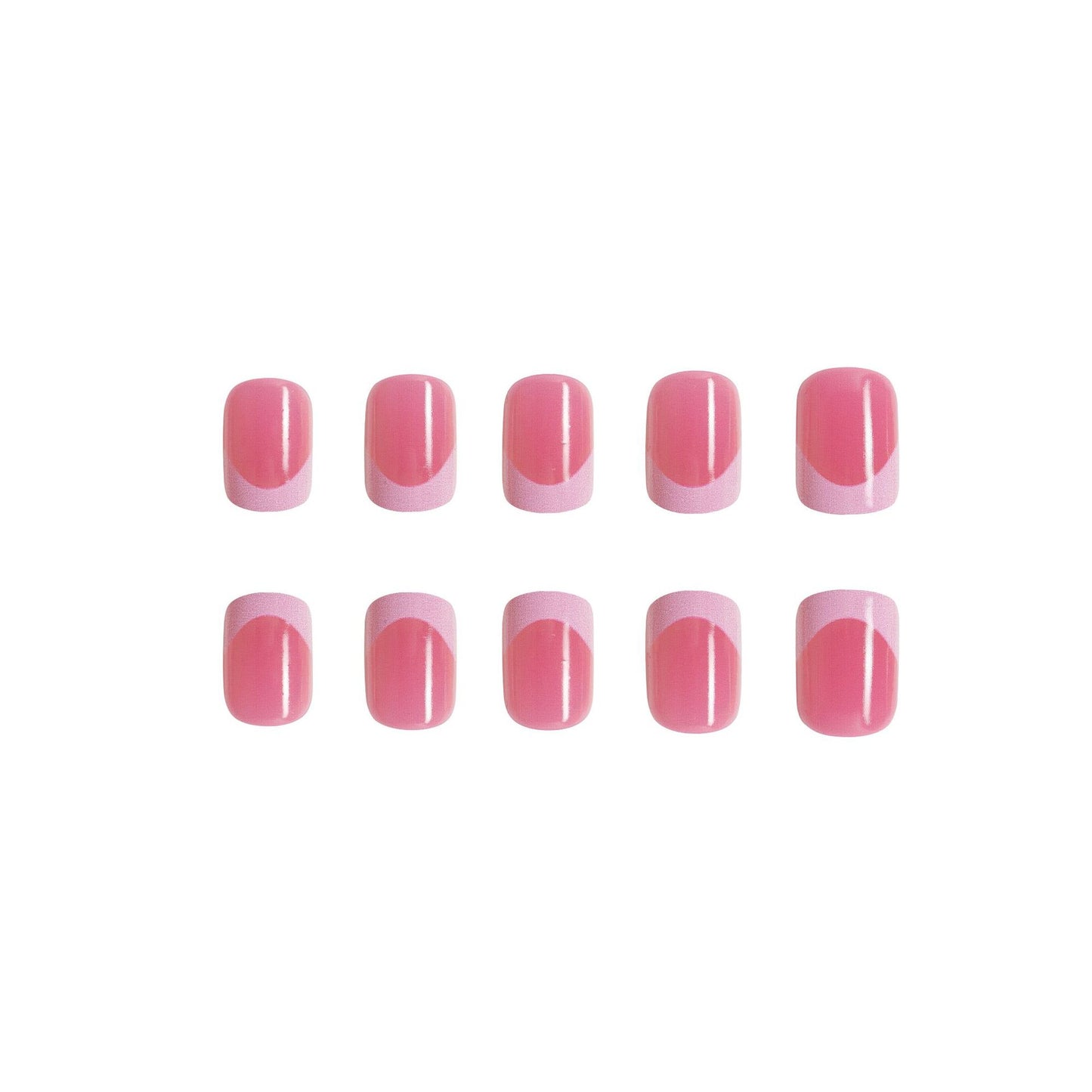 Short Glossy Wear Nail Edge Patch