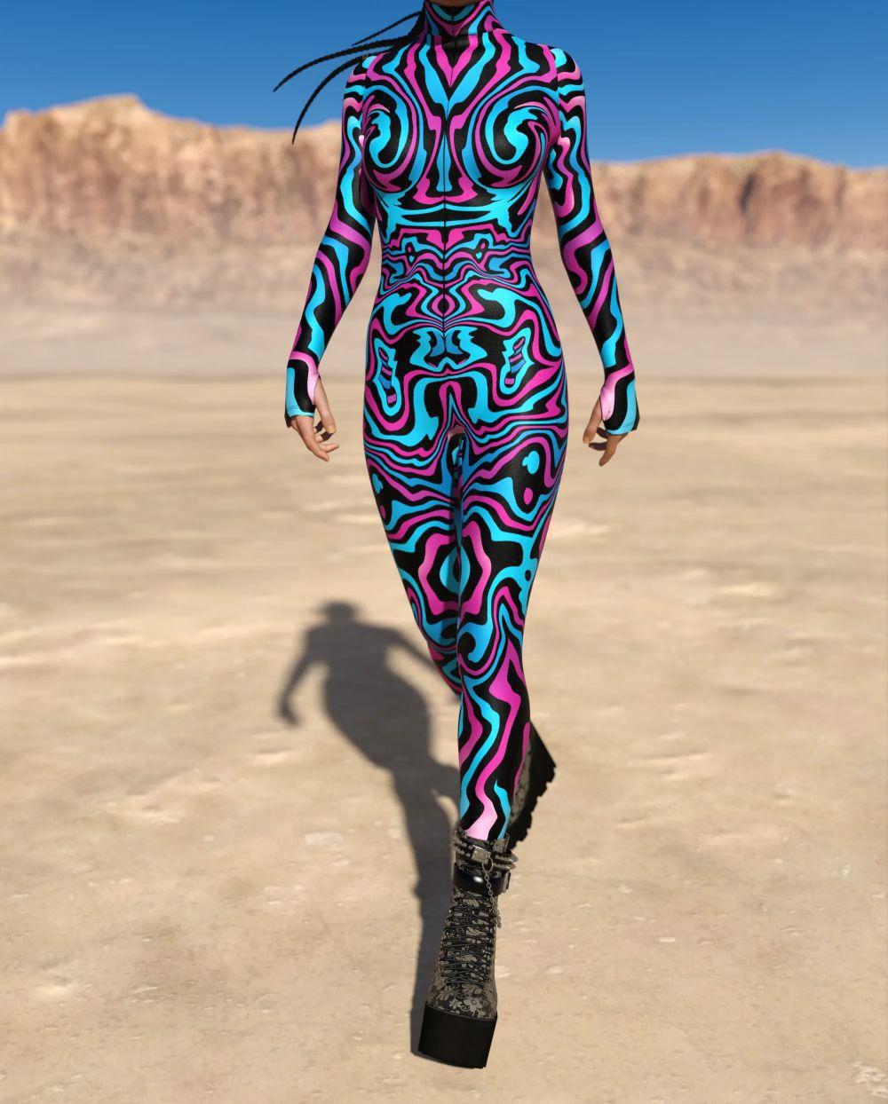 Halloween Tights 3D Digital Printing Play Costume