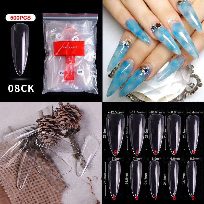 French Pointed Non-marking Ballet Transparent